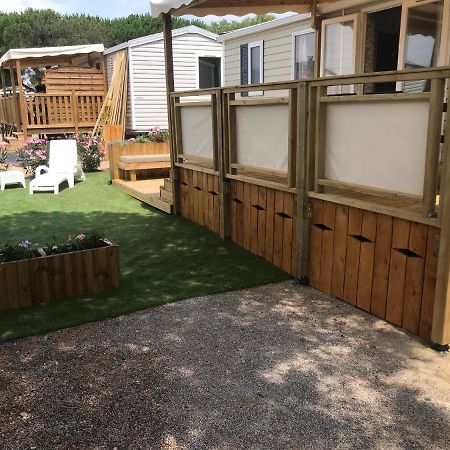 Mobil Home Camping Le Mar Estang Bord De Plage Canet-en-Roussillon Exterior photo